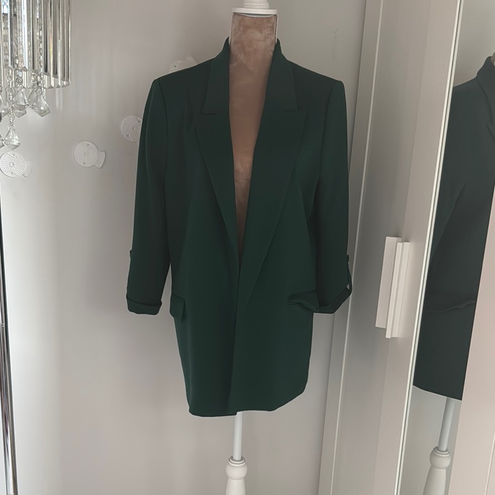 Jules & Leopold Black Blazer with 3/4 Sleeves